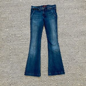 7 Flare Leg Jeans